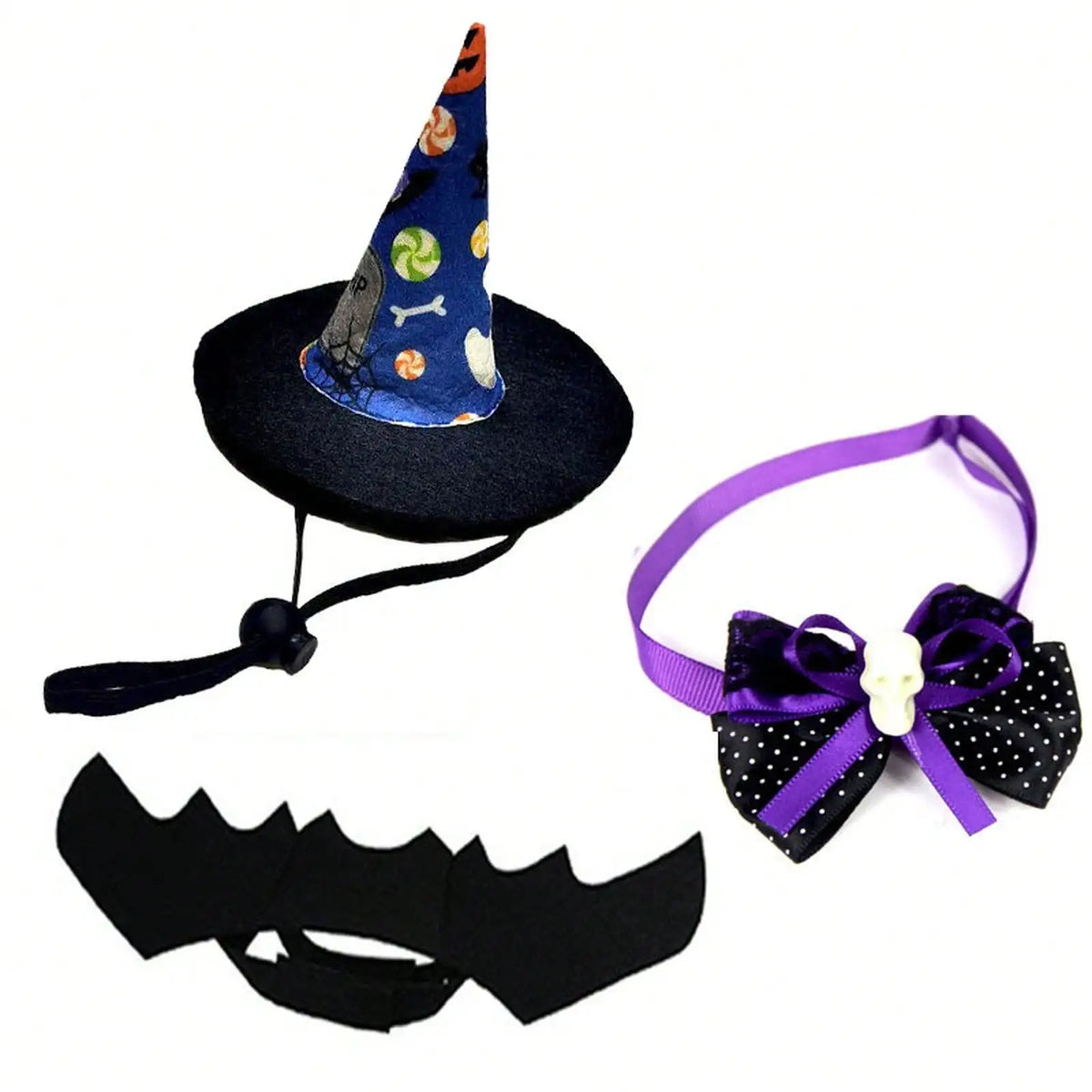 Halloween Pet Costume And Accessory Set for Fun Dress Up