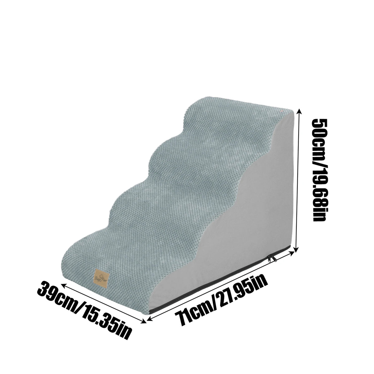 Pet Training Stairs With Removable Cover For Dogs And Cats
