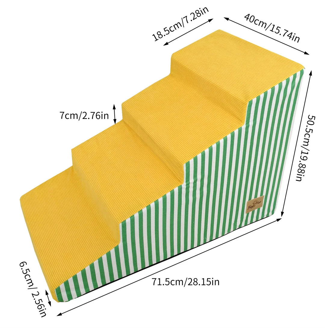 Bright Pet Stairs With Non Slip Surface For Small Dogs