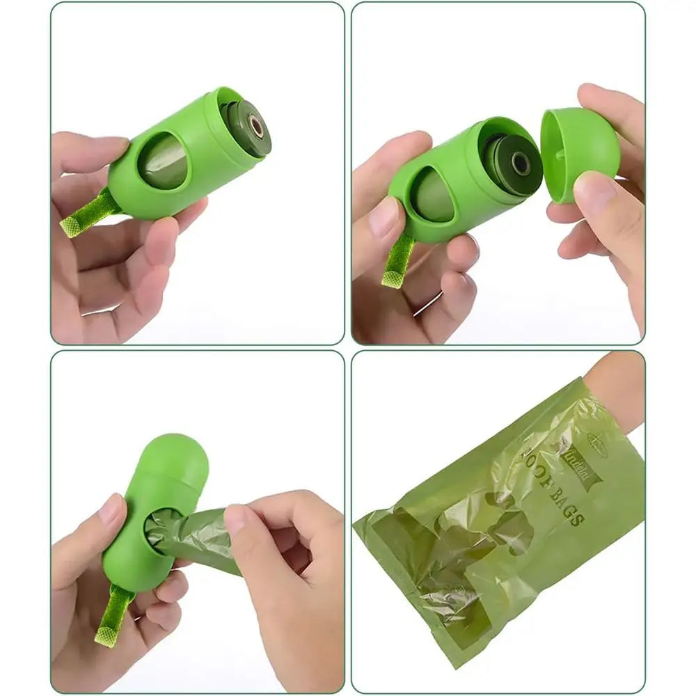 Biodegradable Scented Dog Waste Bags With Dispenser 450 Count
