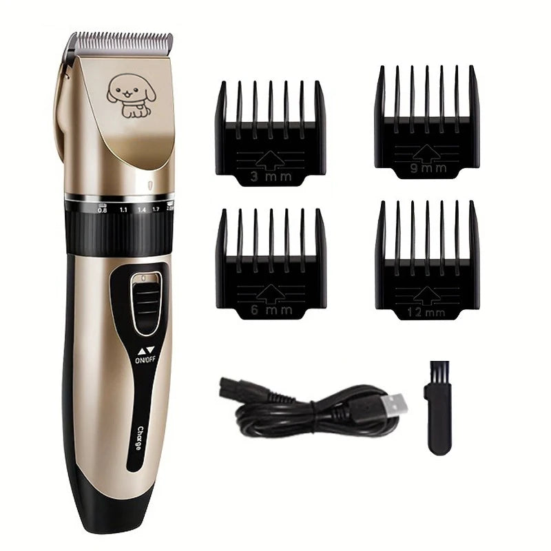 SHUYU Rechargeable Pet Grooming Clippers for Dogs and Cats