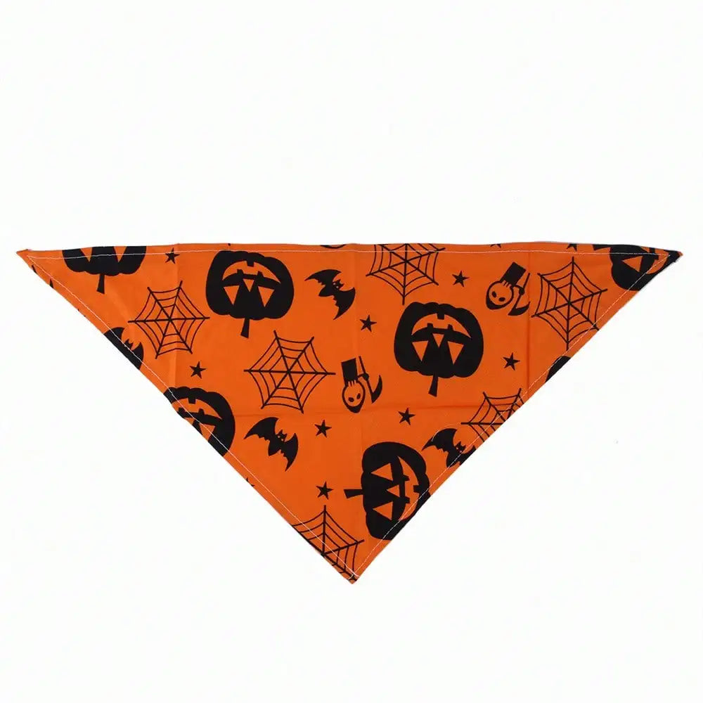 Halloween Pet Witch Hat Bandana Set For Dogs And Cats񎟉