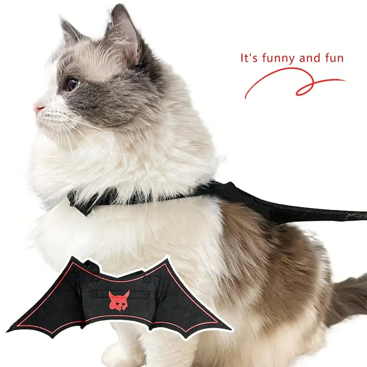 Halloween Bat Wings Pet Costume for Cats and Dogs Party Accessory