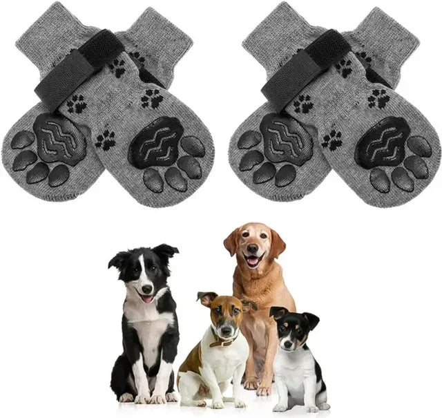 Non Slip Dog Socks With Paw Protection For Indoor Floors
