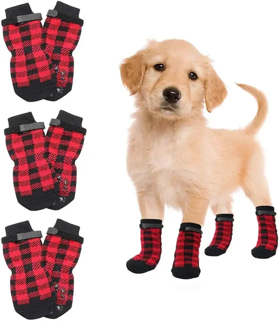 Non Slip Dog Socks With Paw Protection For Indoor Floors