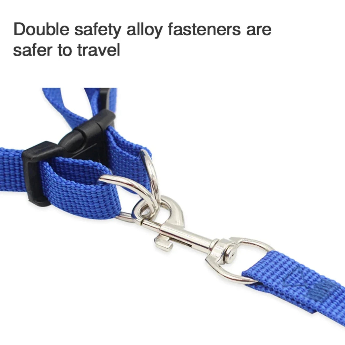 Reflective Safety Dog Cat Harness Vest With Adjustable Leash