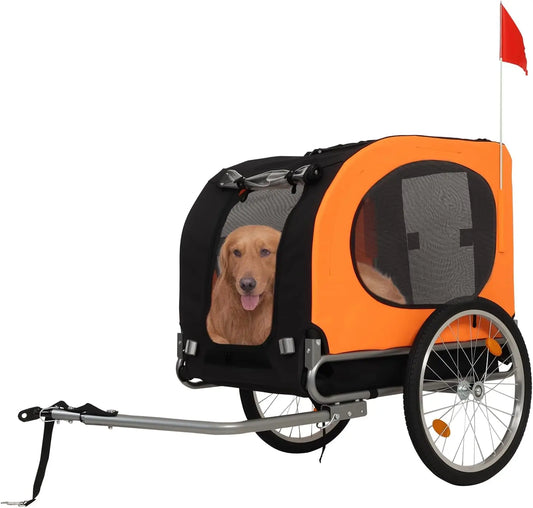 Twister Ck Dog Bike Trailer Bicycle Carrier Foldable Design
