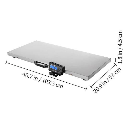 Digital Stainless Steel Livestock Scale For Pet And Postal Shipping