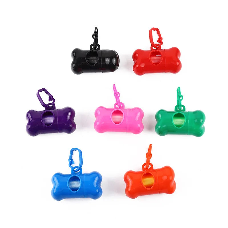 Bone Shaped Dog Waste Bag Dispenser for Outdoor Walks
