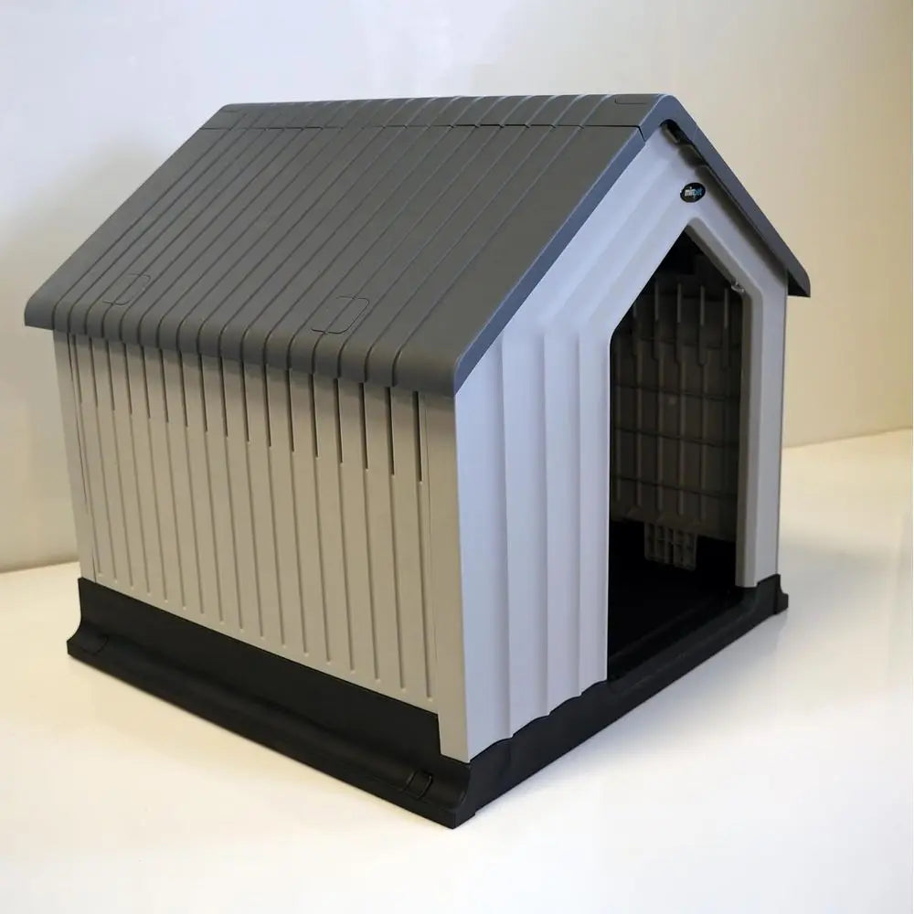 Durable Waterproof Plastic Dog House for Indoor and Outdoor Use