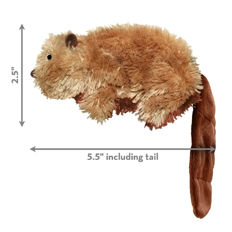 Squeaky Beaver Plush Dog Toy For Engaging Playtime