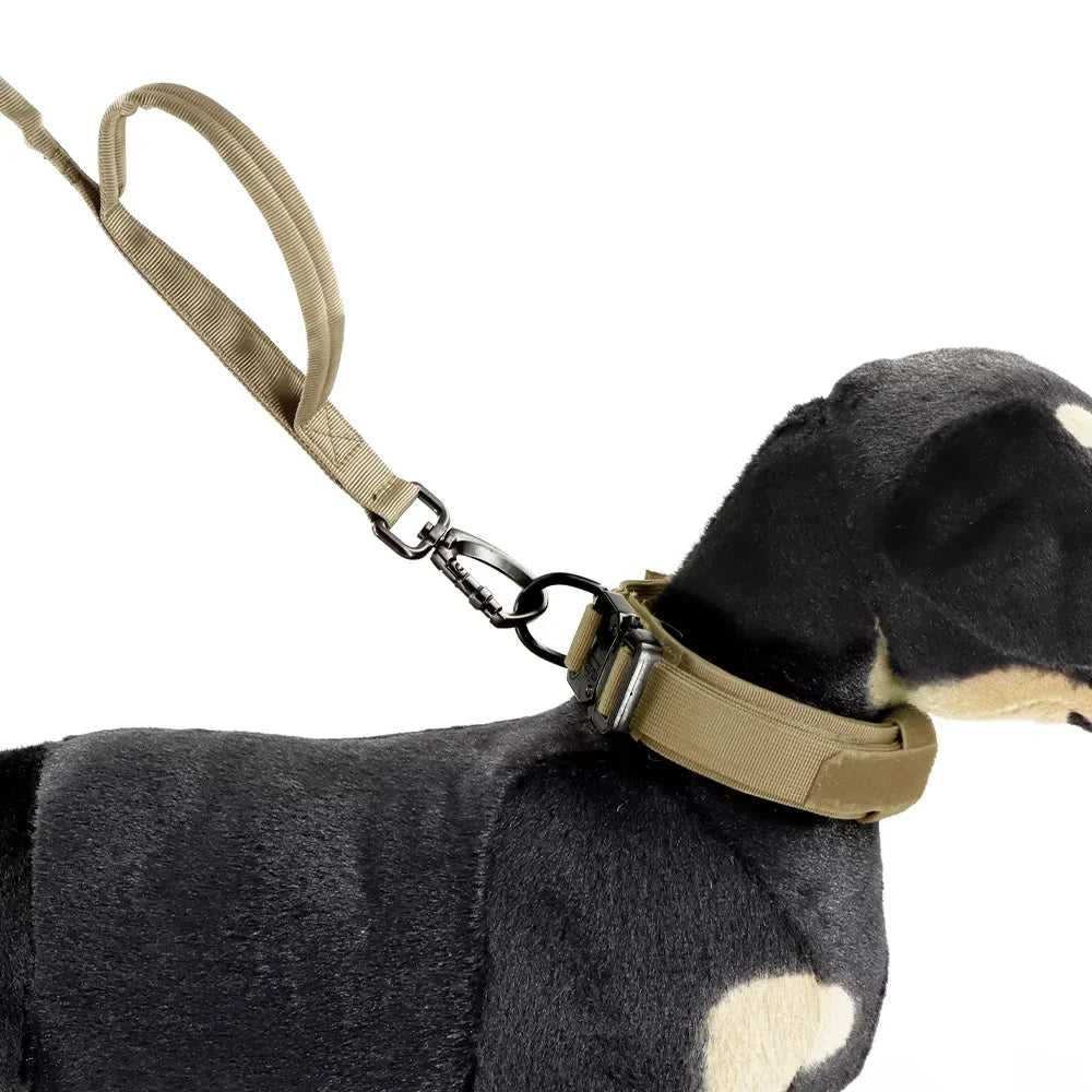 Adjustable Tactical Dog Leash With Dual Handles For Small Dogs