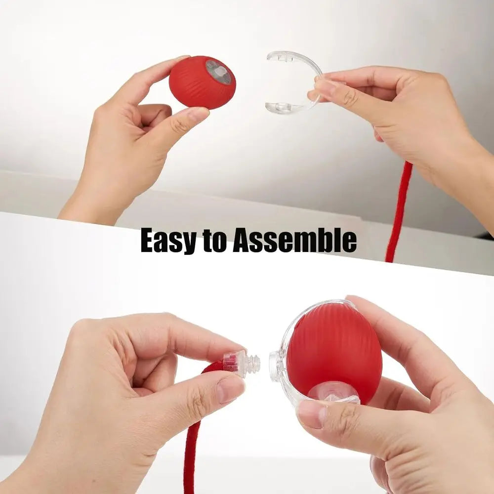 Upgraded Rechargeable Automatic Rolling Interactive Dog And Cat Toy Ball