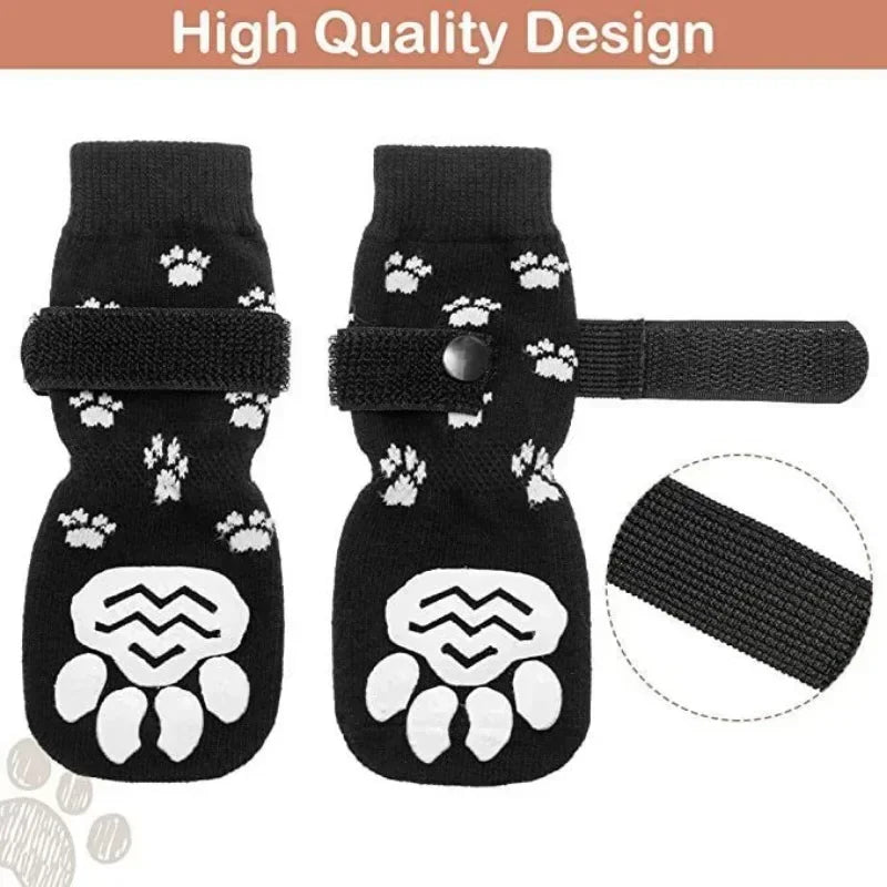 Non Slip Dog Socks With Paw Protection For Indoor Floors