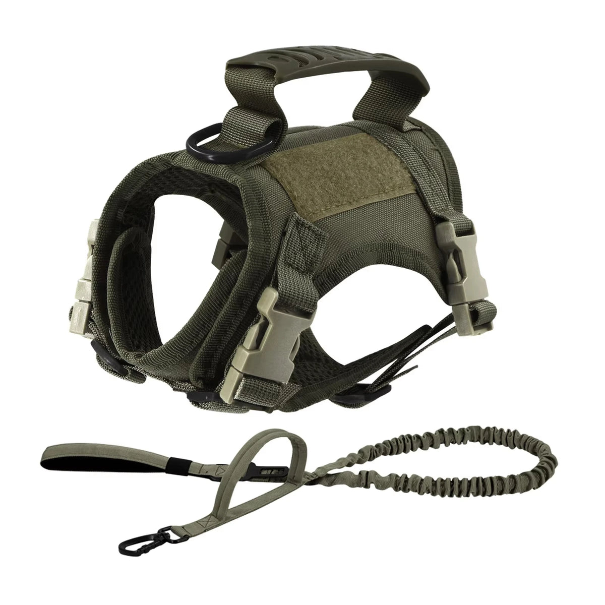 Tactical Puppy Harness Leash Set For Small Dogs And Cats