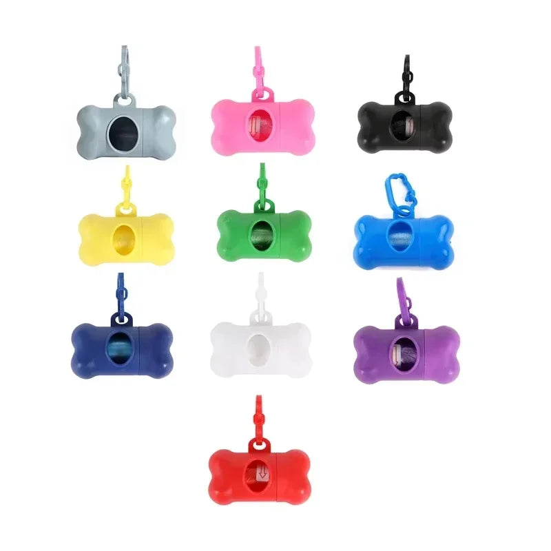 Bone Shaped Dog Waste Bag Dispenser for Outdoor Walks