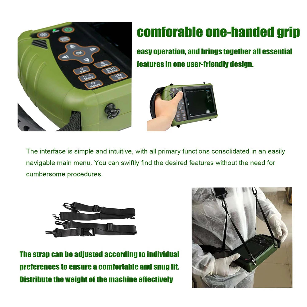 Dawei Portable Veterinary Ultrasound Scanner For Livestock Pregnancy
