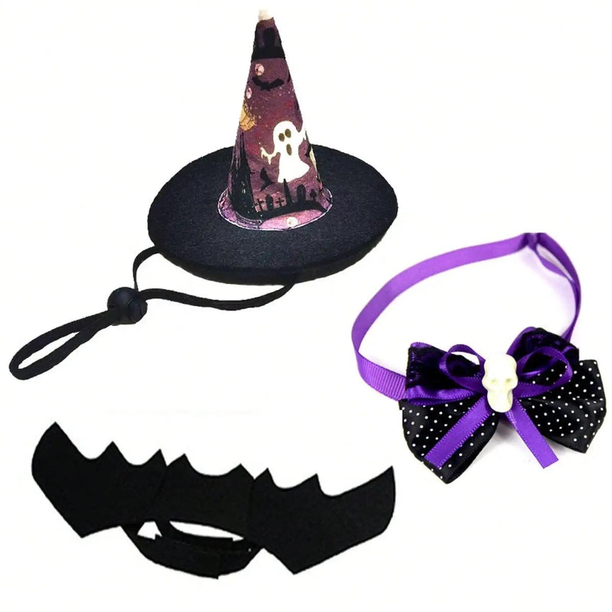 Halloween Pet Costume And Accessory Set for Fun Dress Up
