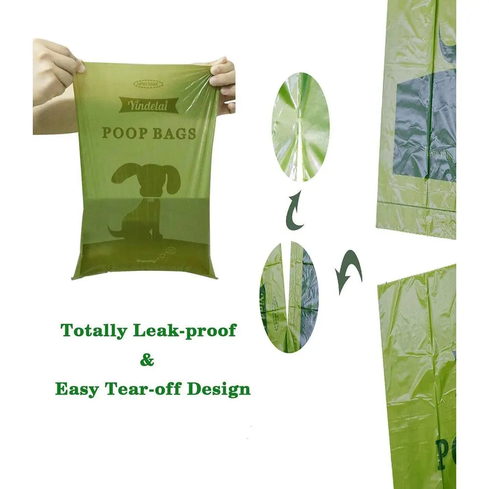 Biodegradable Scented Dog Waste Bags With Dispenser 450 Count