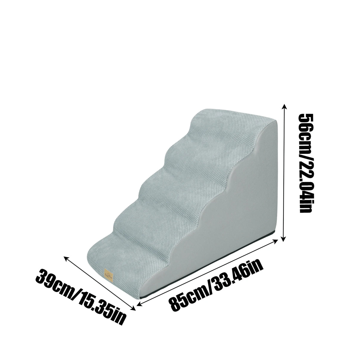 Pet Training Stairs With Removable Cover For Dogs And Cats