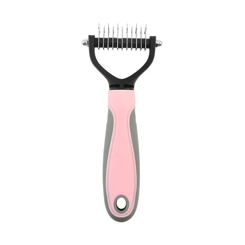 Double Sided Stainless Steel Pet Grooming Brush Dogs and Cats