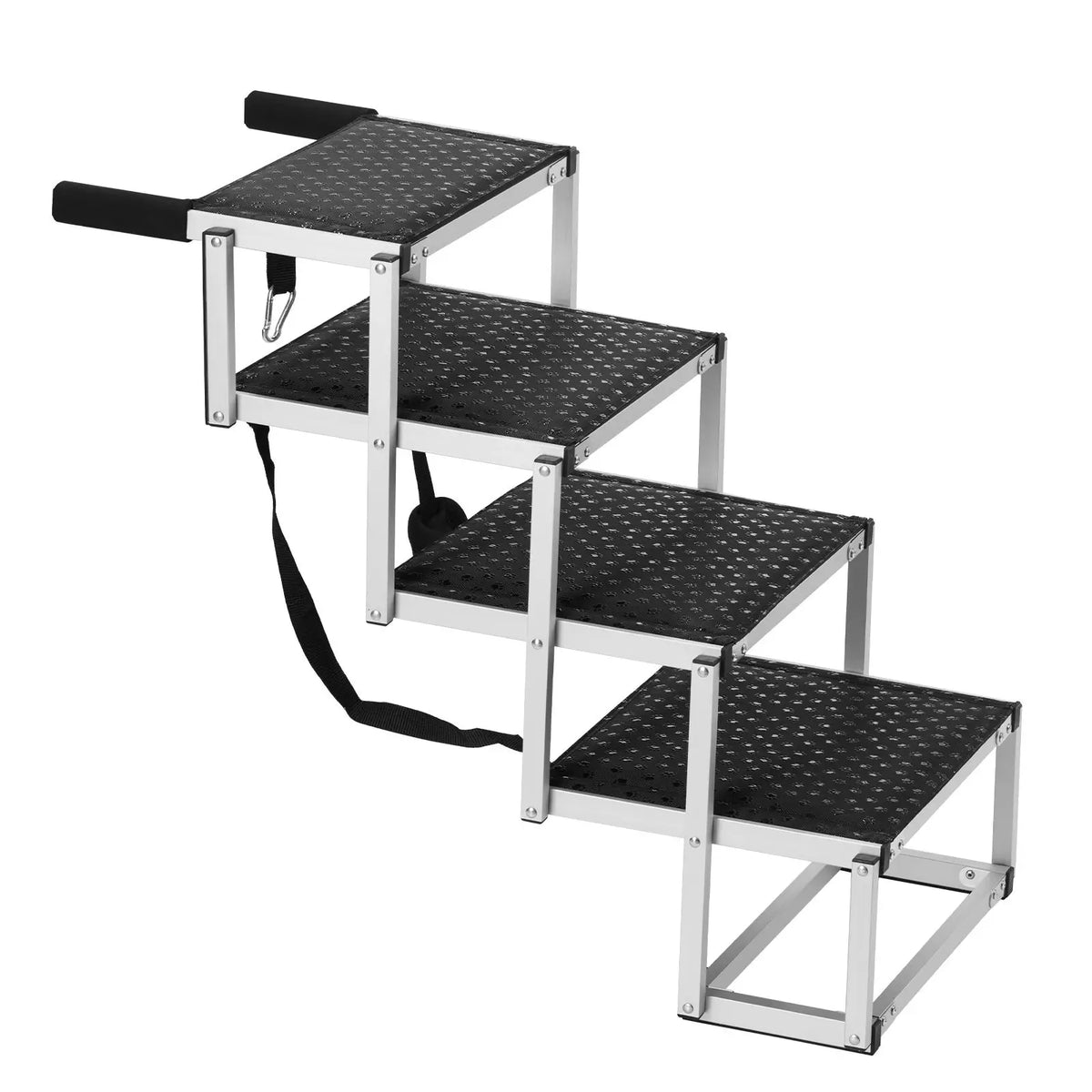Folding Dog Car Stairs With Nonslip Surface For Easy Access