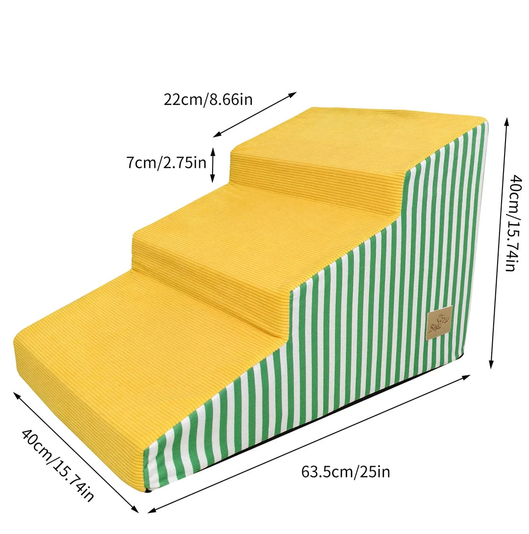Bright Pet Stairs With Non Slip Surface For Small Dogs