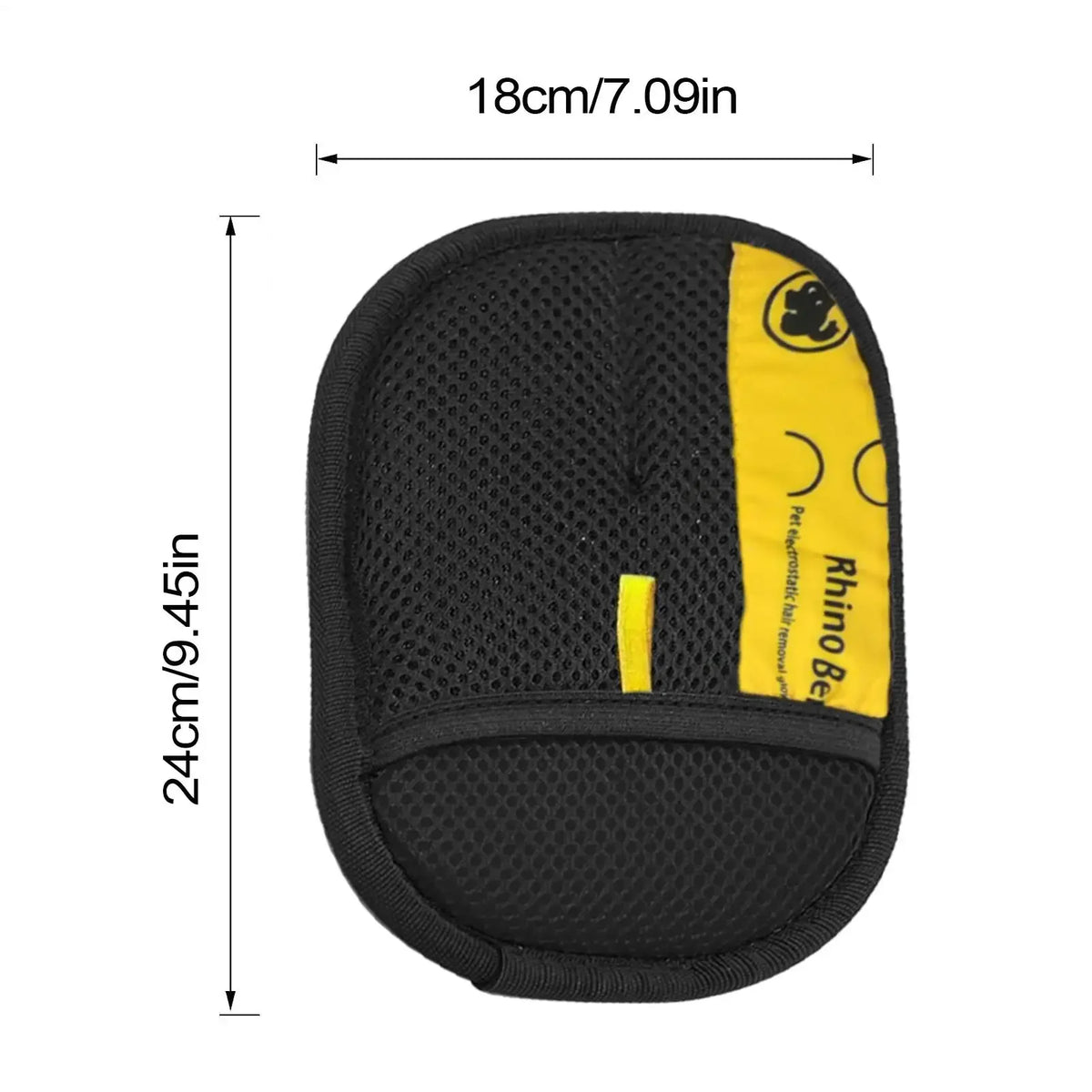 Pet Hair Remover Grooming Mitt for Dogs Cats and Rabbits