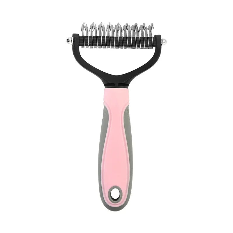 Double Sided Stainless Steel Pet Grooming Brush Dogs and Cats