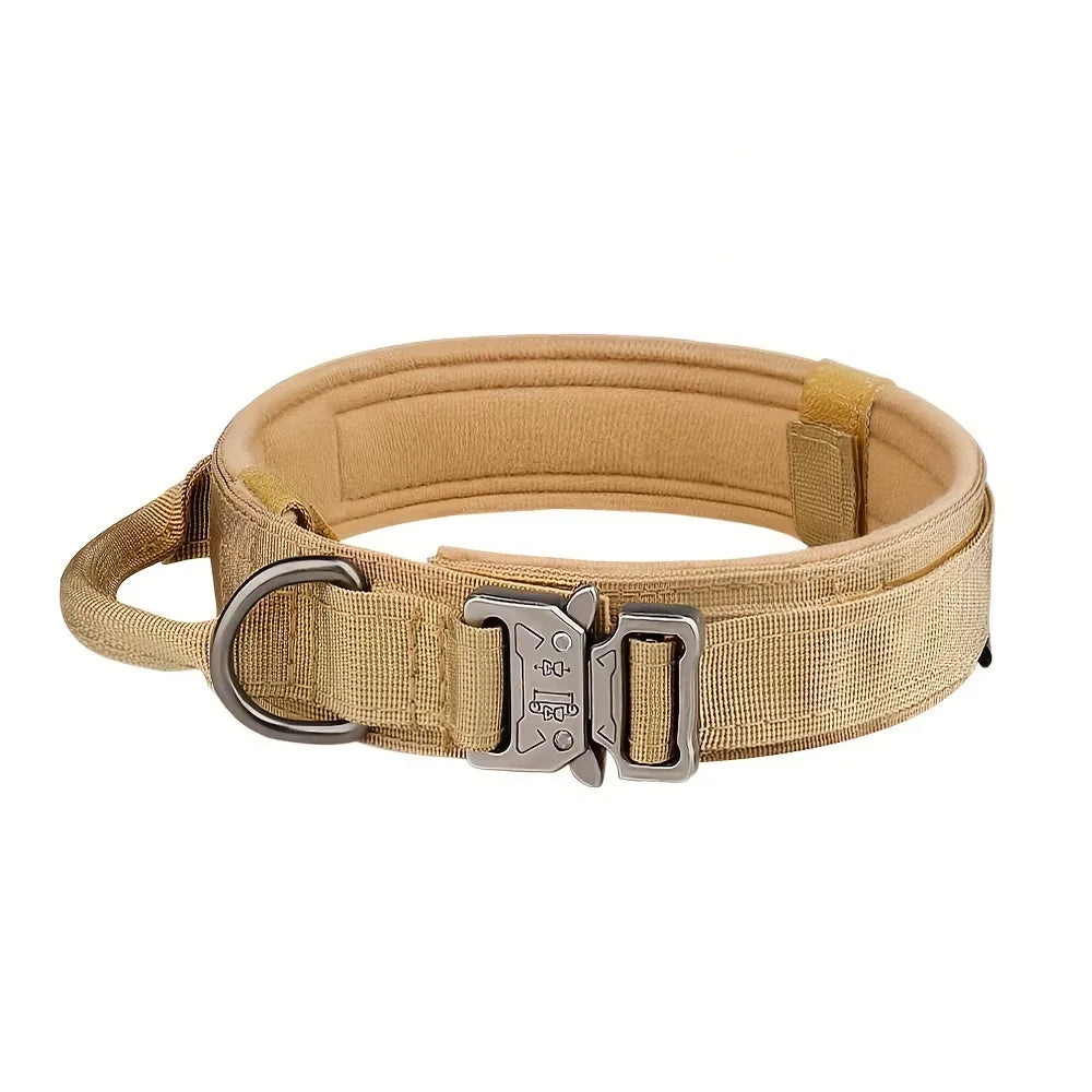 Adjustable Nylon Dog Training Collar And Leash Set With Handle