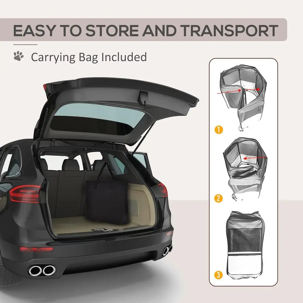 Portable Folding Pet Playpen With Carry Bag For Pets