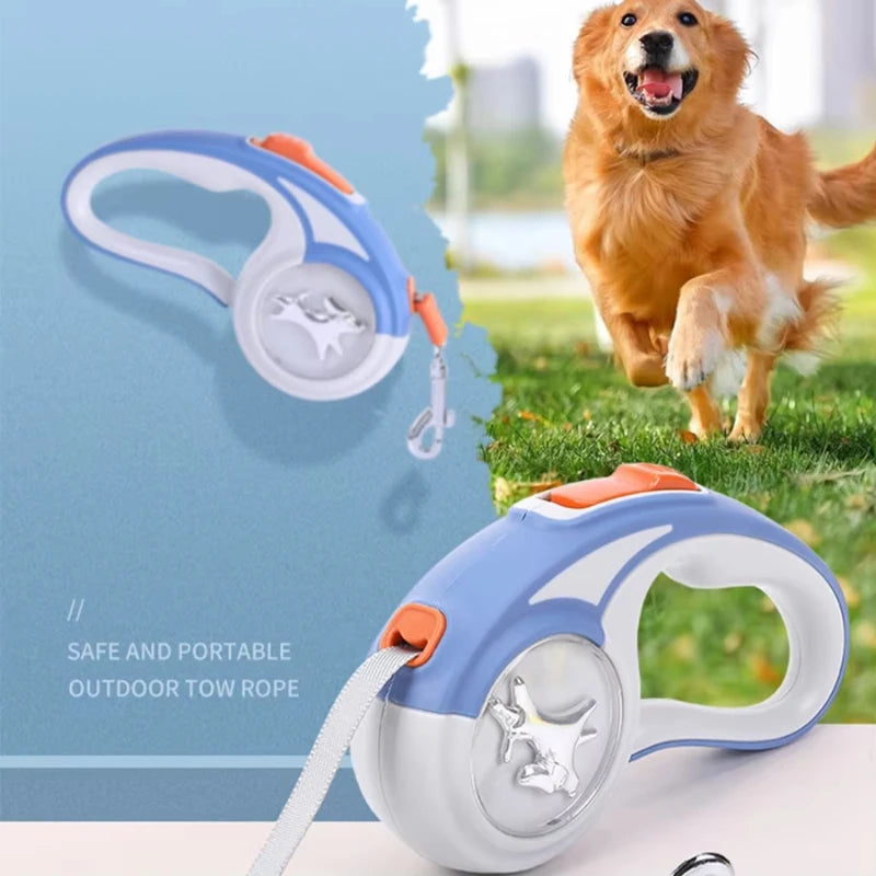 Automatic Extendable Dog Leash With Smart Click Lock
