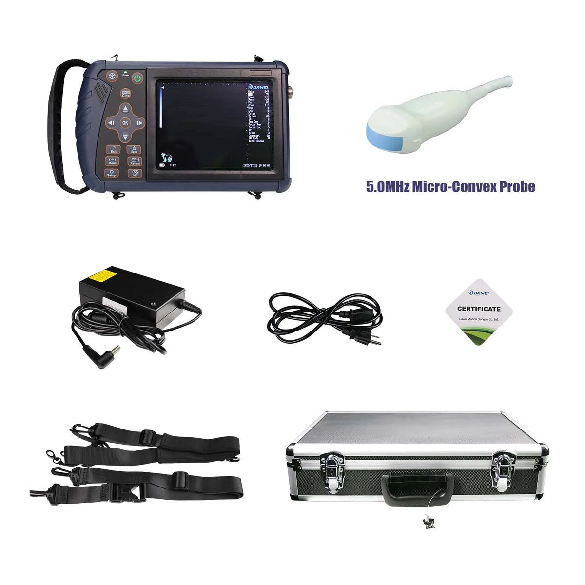 DAWEI Portable Veterinary Ultrasound Scanner B Ultra Pregnancy
