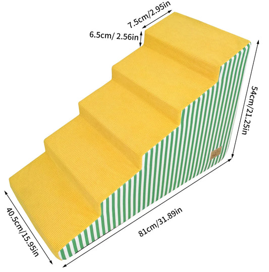 Bright Pet Stairs With Non Slip Surface For Small Dogs