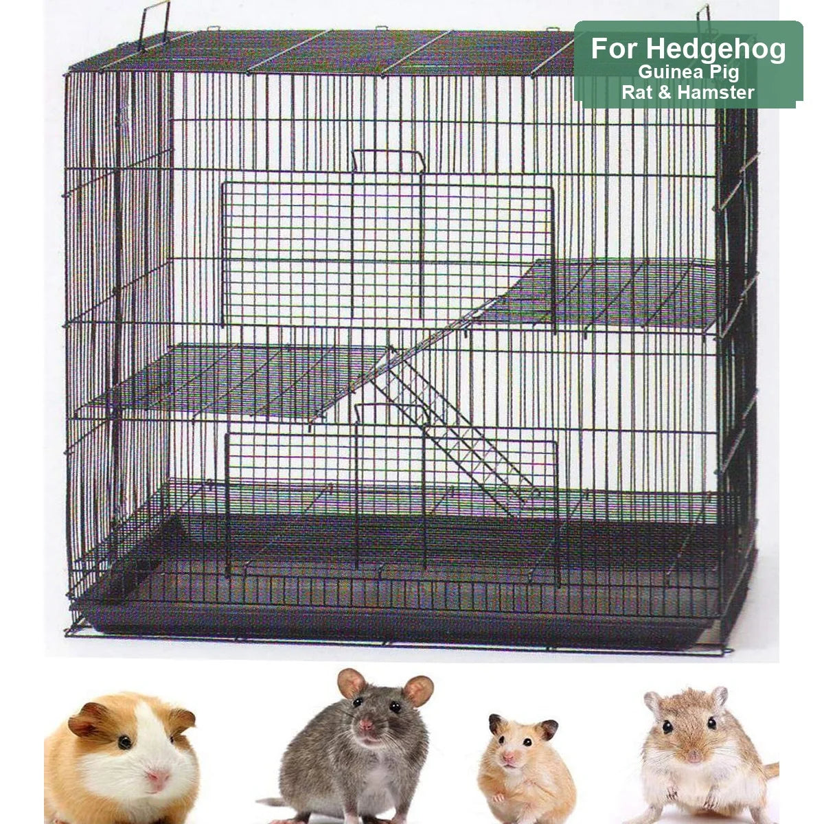 Small Animal Habitat Cage For Rodents And Guinea Pigs
