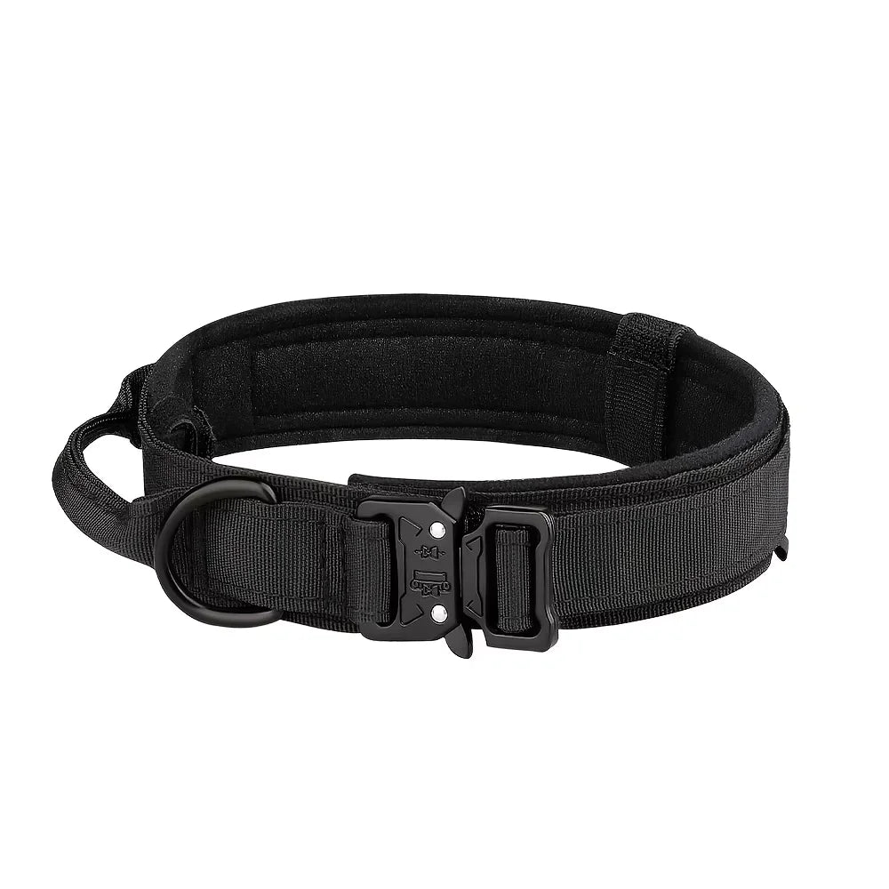 Adjustable Nylon Dog Training Collar And Leash Set With Handle