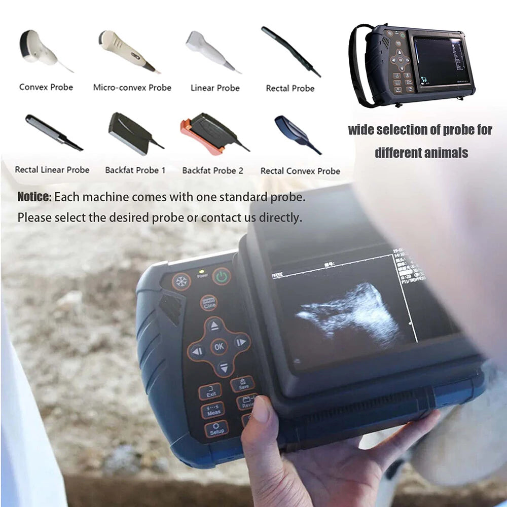 Dawei Handheld Portable Veterinary Ultrasound Scanner