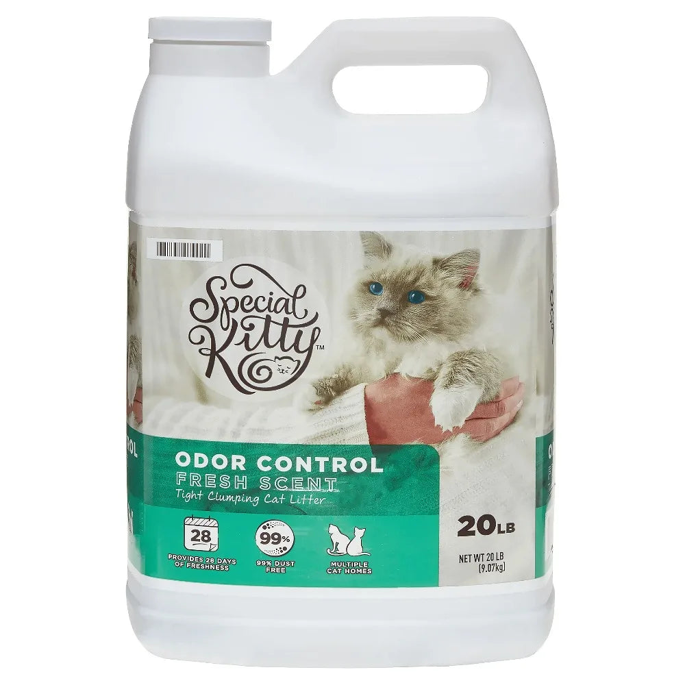 Special Kitty Clumping Clay Cat Litter Superior Odor Protection