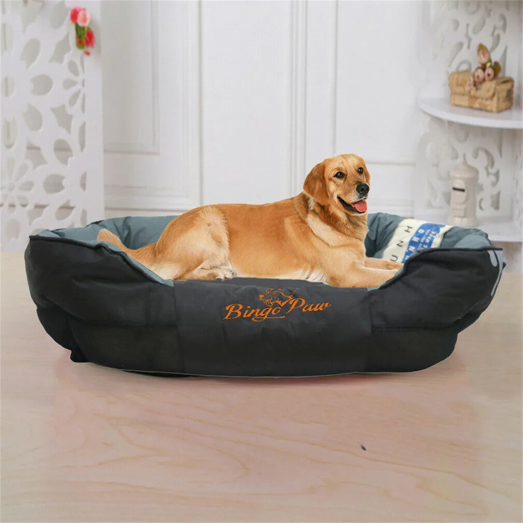BORWART Waterproof Orthopedic Dog Bed With Removable Washable Cover