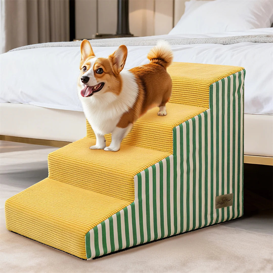 Bright Pet Stairs With Non Slip Surface For Small Dogs