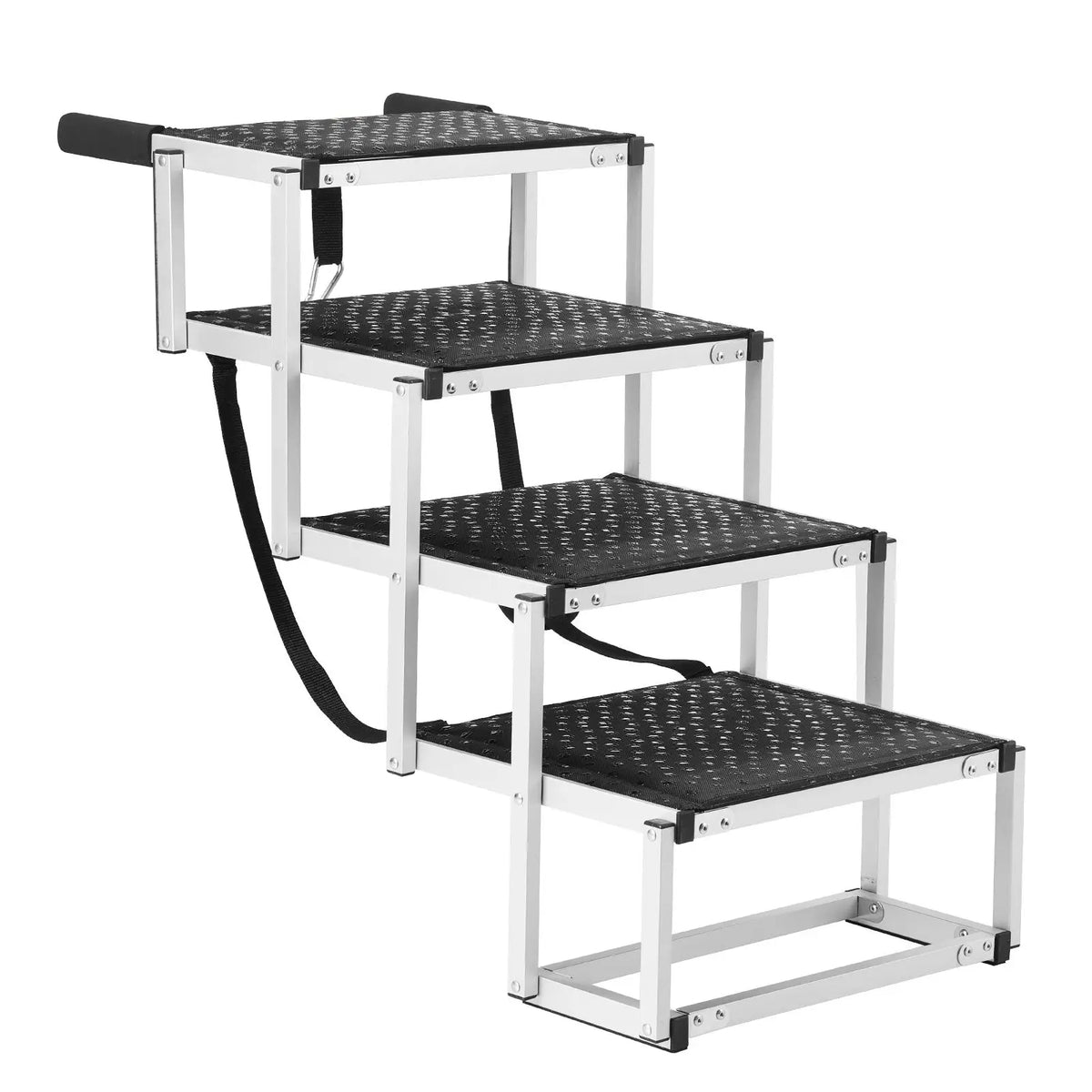 Folding Dog Car Stairs With Nonslip Surface For Easy Access