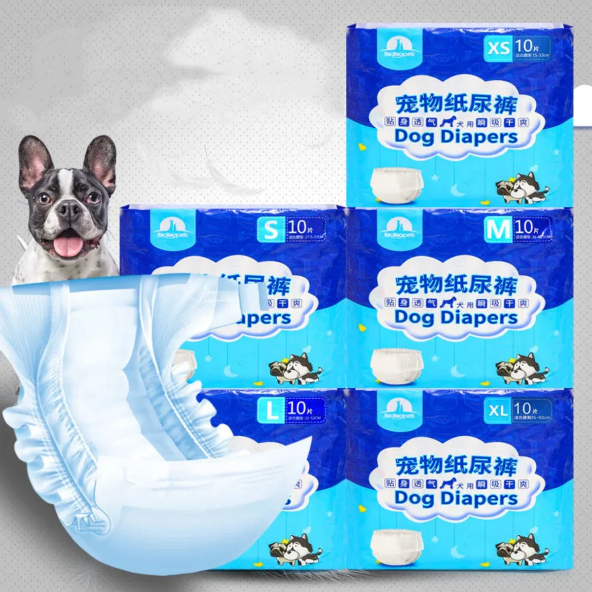 Disposable Pet Diapers for Dogs and Cats Leakproof Absorbent Pants