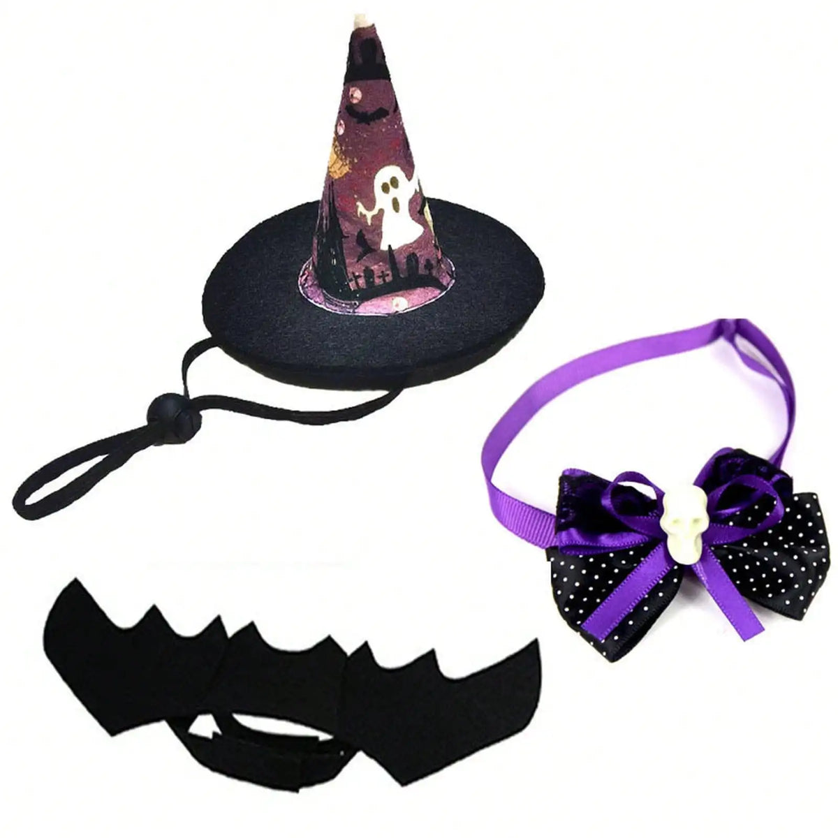 Halloween Pet Costume And Accessory Set for Fun Dress Up