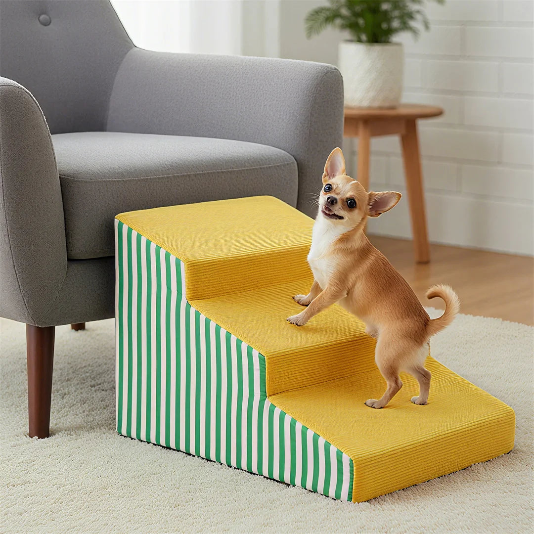 Bright Pet Stairs With Non Slip Surface For Small Dogs