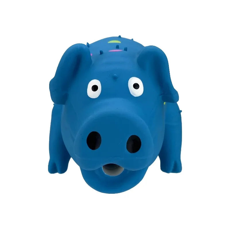 Pig Shaped Dog Chew Toy for Playful Pets and Puppies