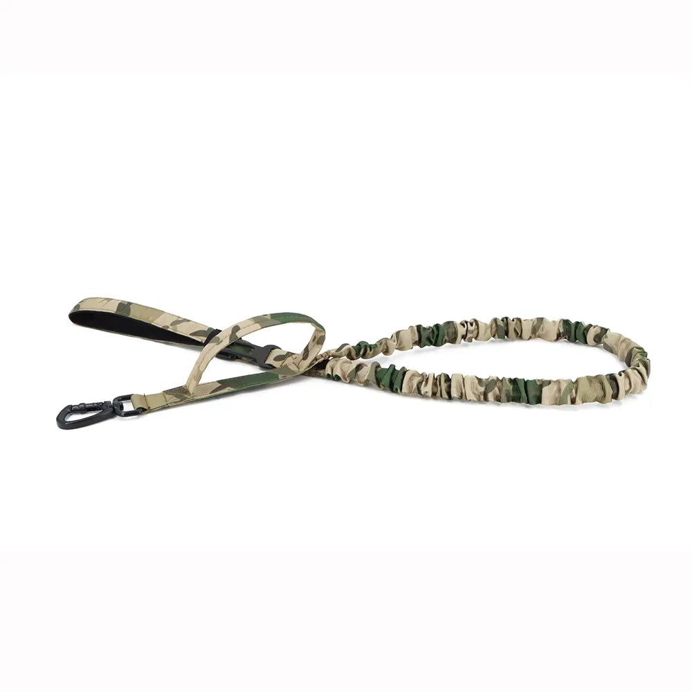 Adjustable Tactical Dog Leash With Dual Handles For Small Dogs
