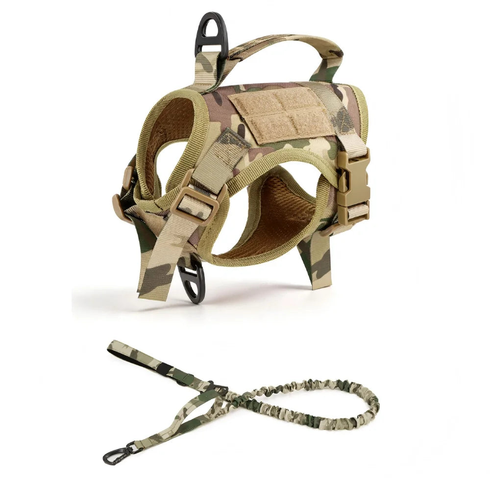 Petavel Adjustable Escape Proof Tactical Cat Harness With Leash