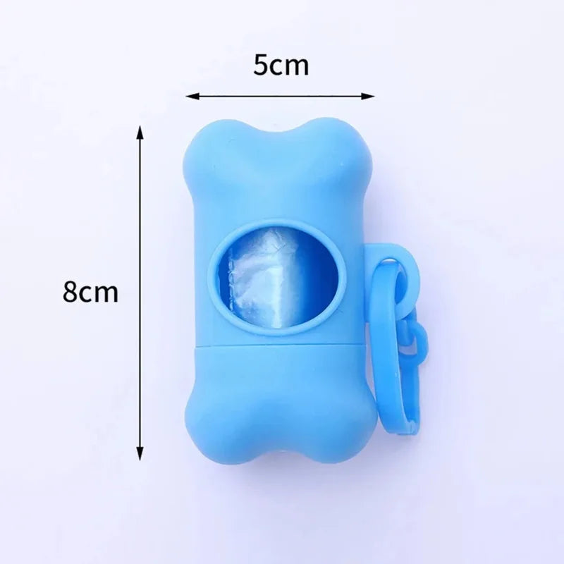Bone Shaped Dog Waste Bag Dispenser for Outdoor Walks