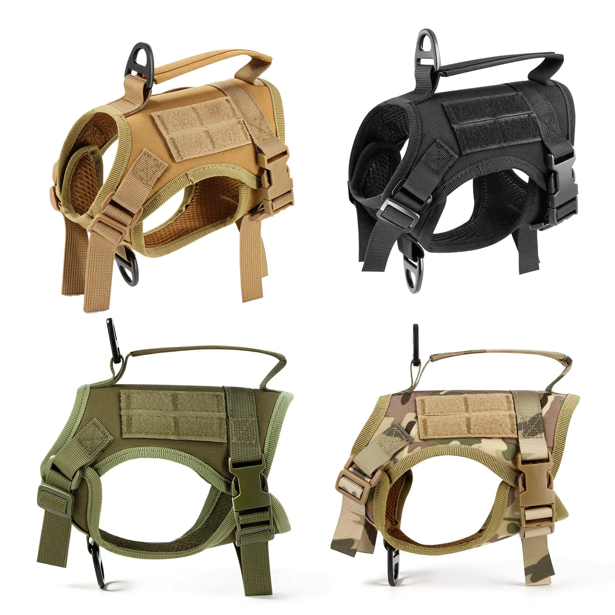 Petavel Adjustable Escape Proof Tactical Cat Harness With Leash