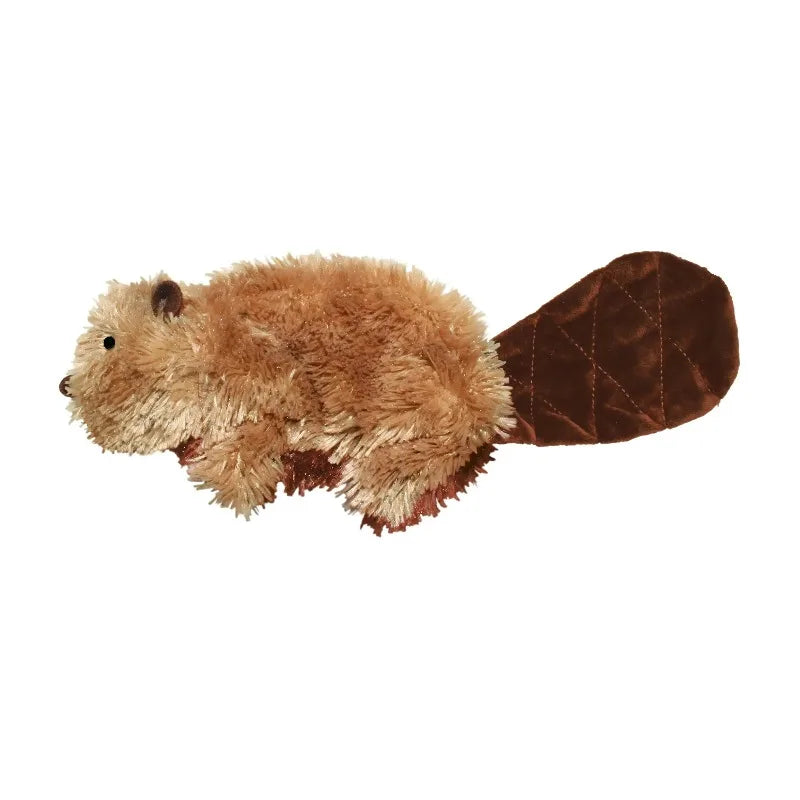Squeaky Beaver Plush Dog Toy For Engaging Playtime